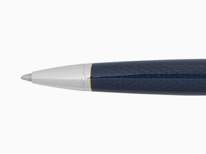 S.T. Dupont New Line D Medium Ballpoint pen, Lacquer, Guilloche, Blue