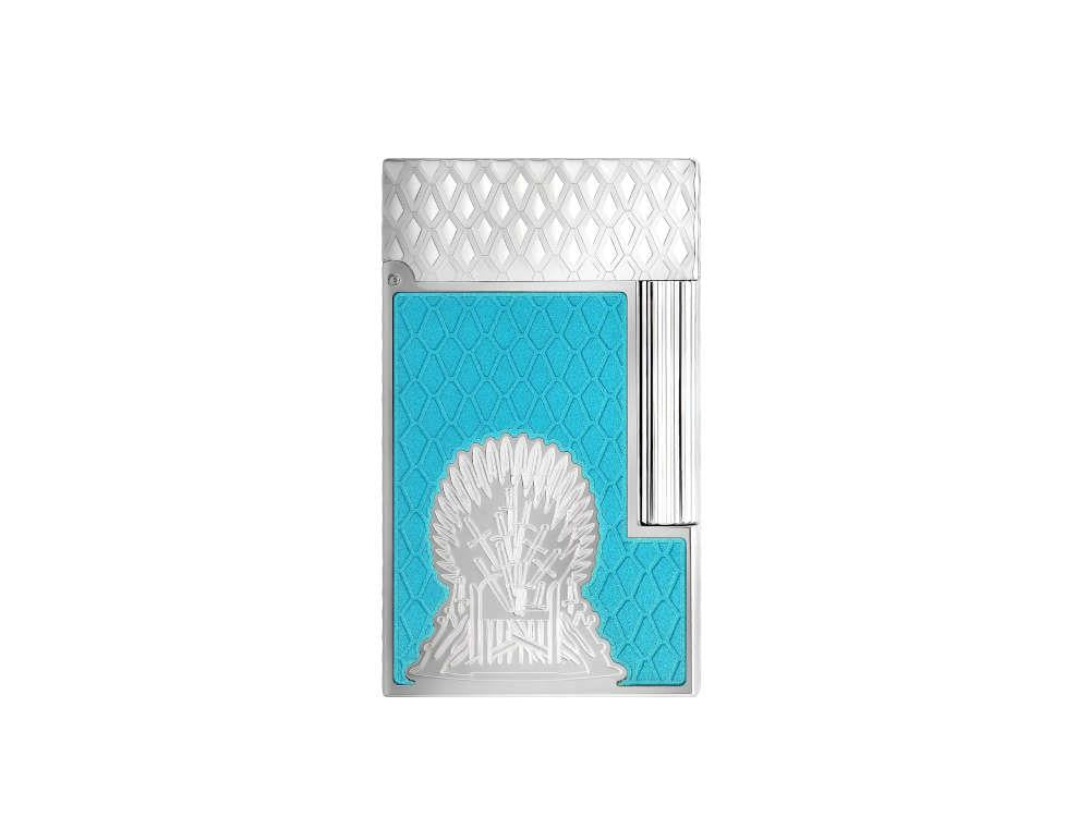 S.T. Dupont Game of Thrones Ligne 2 Icy Blue Lighter, Limited Edition, C16412