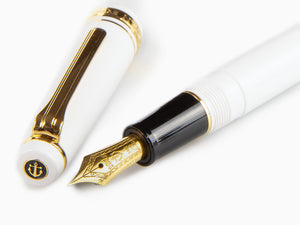 Sailor Professional Gear Slim Gold Fountain Pen, White, 11-1221-410