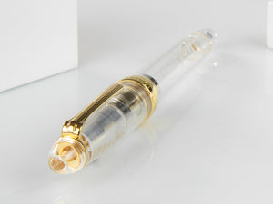 Sailor 1911 Large Series Fountain Pen, Demonstrator, 24k Gold Trim