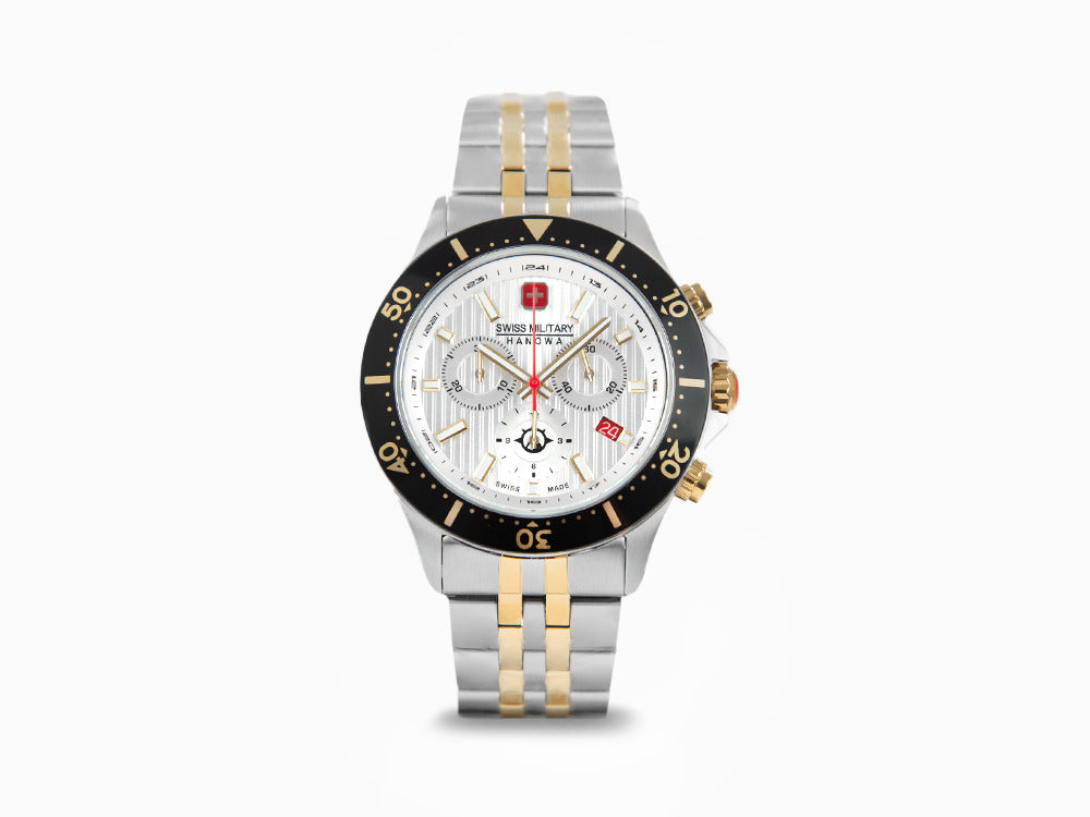 Hanowa Iguana Watch, - Military Silver, 43mm, Sell UK SM X Chrono Quartz Swiss Flagship