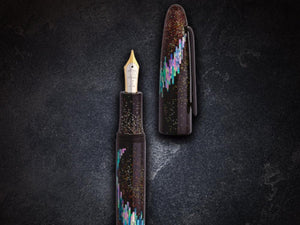 Taccia Miyabi Bon-Bori LE Fountain Pen, Aurora Glimmer,TMS-2395F-AG