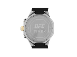 Timex UFC King Quartz Watch, Black, 45 mm, TW2V99200