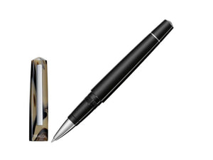 Tibaldi Infrangibile Taupe Grey Rollerball pen, Resin, Black, INFR-324-RB