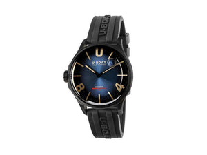 U-Boat Capsoil Darkmoon Quartz Watch, Stainless Steel, PVD, 40 mm, Blue, 9020