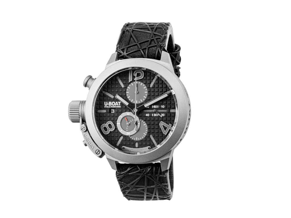 U-Boat Classico Automatic Watch, Titanium, Black, 45 mm, Limited Edition, 3004