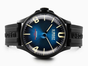 U-Boat Capsoil Darkmoon Soleil Blue IP Quartz Watch, 44 mm, 8700