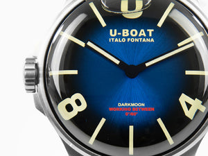 U-Boat Capsoil Darkmoon Soleil Blue SS Quartz Watch, 44 mm, 8704