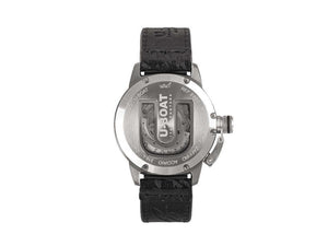 U-Boat Classico Vintage Automatic Watch, Black, 40 mm, Leather strap, 8890