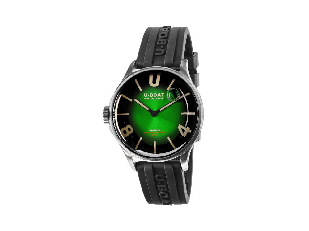 U-Boat Capsoil Capsoil Darkmoon Soleil Green SS Quartz Watch, 40 mm, 9502