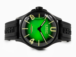 U-Boat Capsoil Darkmoon Soleil Quartz Watch Green, PVD, 40 mm, Green, 9503