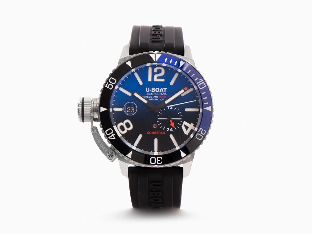 U-Boat Classico Sommerso Ghiera Ceramica Blue Automatic Watch, 46 mm, 9519