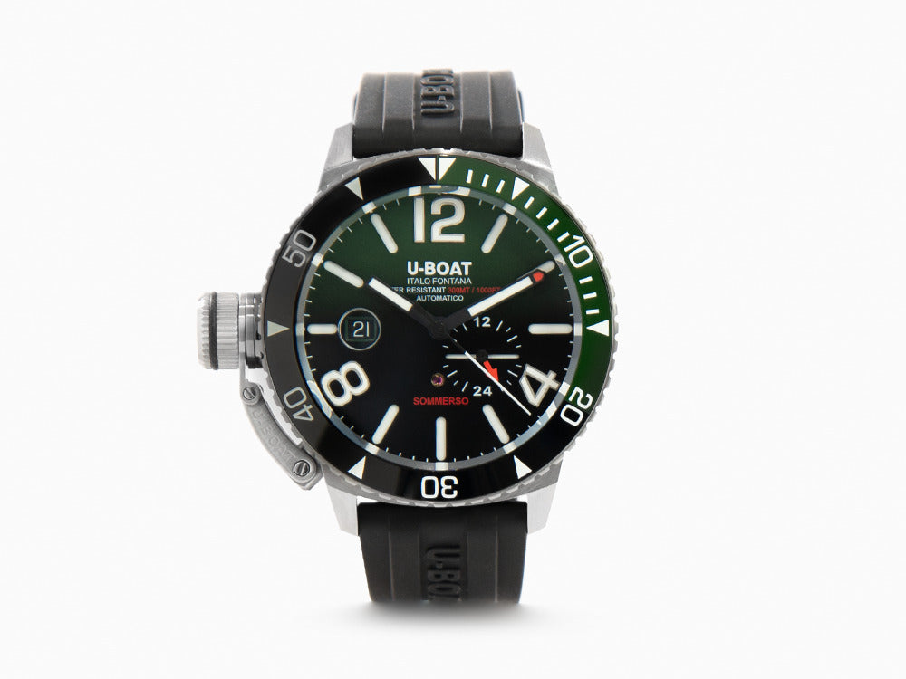 U-Boat Classico Sommerso Ghiera Ceramica Verde Automatic Watch, 46 mm 9520