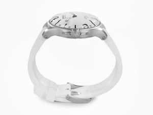 U-Boat Capsoil Darkmoon White Curve Quartz Watch, IPB, 44 mm, White, 9542