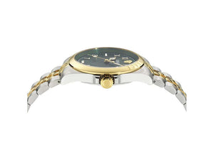 Versace Anteo Quartz Watch, PVD Gold, Green, 41 mm, Sapphire Crystal, VE9H00524