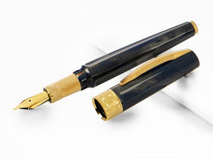 Visconti Mirage Mythos Zeus Fountain Pen, Blue, Gold plated, KP07-09-FP