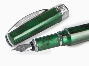 Visconti Mirage Emerald Fountain Pen, Injected resin, KP09-05-FP