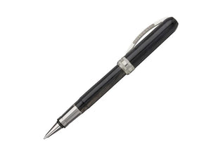 Visconti Rembrandt-S Black Rollerball pen, Resin, Ruthenium trim, KP10-27-RB