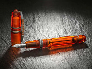 Visconti HS Demo Stones Mandarin Garnet Fountain Pen, KP15-27-FP