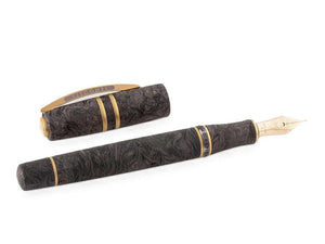 Visconti Homo Sapiens Carbon Moiré Fountain Pen, Limited Ed, KP15-45-FP