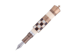 Visconti Checkmate Fountain Pen, Bronze, Limited Edition, KP62-01-FP