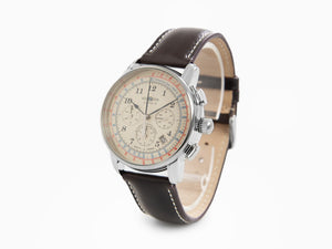 Zeppelin LZ126 Los Angeles Automatic Watch, Beige, 42 mm, Chronograph, 7624-5