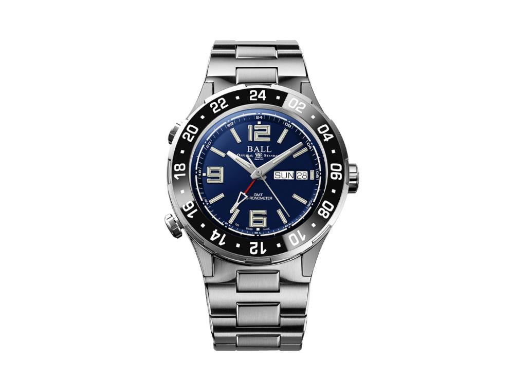 Ball Roadmaster Marine GMT Automatic Watch, Blue, 40 mm, L.E., DG3030B-S7CJ-BE