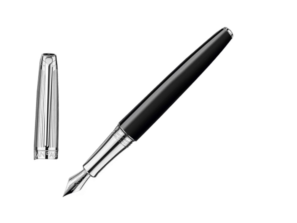 Caran d´Ache Léman Bicolor Black Fountain Pen, Lacquer, Black, 4799.289