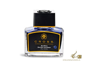 Cross Accesorios Ink Bottle, 62.5 ml., Blue/Black, Crystal, 8945S-3