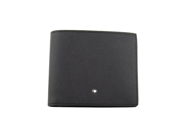 Montblanc Sartorial Wallet, Leather, Jacquard, Black, 8 Cards, 113211 -  Iguana Sell