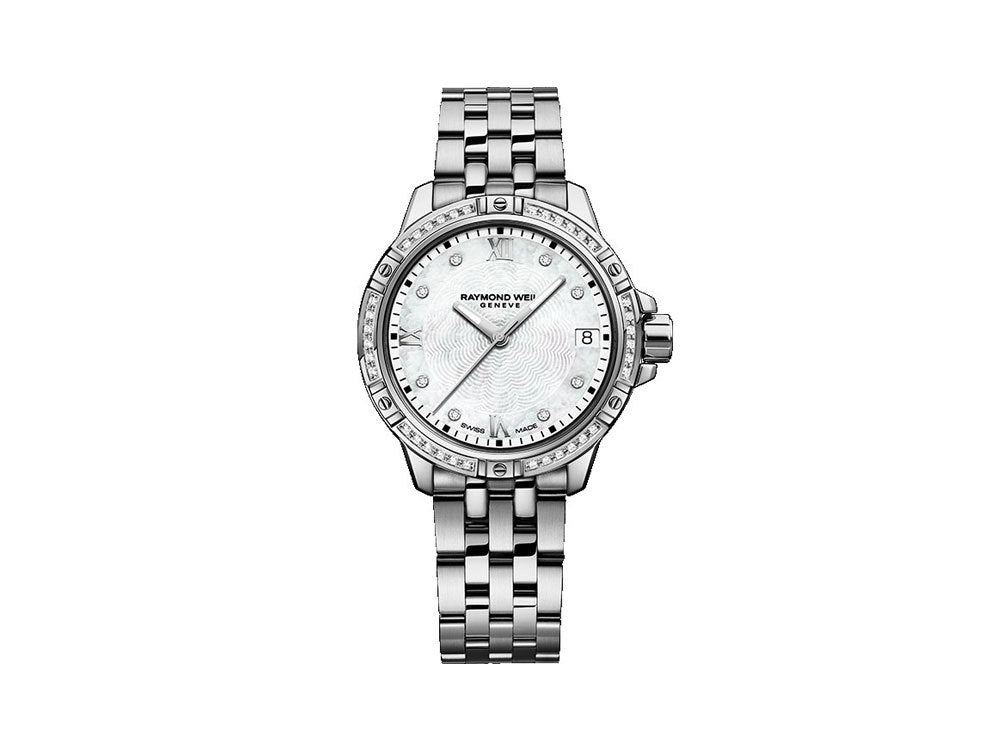 Raymond Weil Tango Ladies Quartz Watch 44 Diamonds Mother of