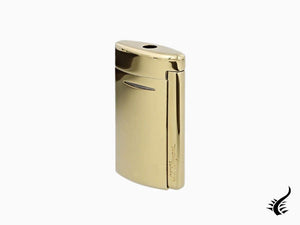 S.T. Dupont Minijet Golden Lighter, Metal, Golden, Gold plated, 010816