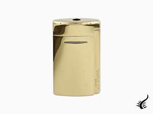 S.T. Dupont Minijet Golden Lighter, Metal, Golden, Gold plated, 010816