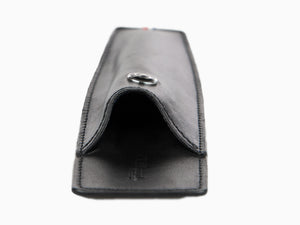 S.T. Dupont Pen Case, Leather, Black, Soft, 180016