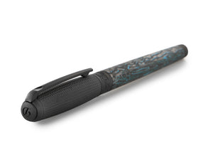 S.T. Dupont Line D Glacial Cave Rollerball pen, Carbon fibre, PVD, 412396L