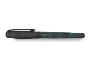 S.T. Dupont Line D Glacial Cave Rollerball pen, Carbon fibre, PVD, 412396L