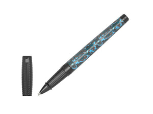 S.T. Dupont Line D Glacial Cave Rollerball pen, Carbon fibre, PVD, 412396L