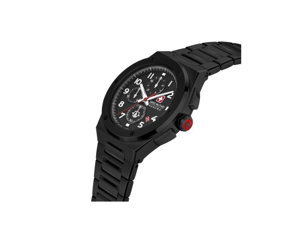 Swiss military sales watch black