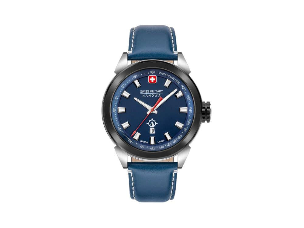 Hanowa Military Sell Blue, Quartz Night Vision UK Swiss SM Iguana Land - Platoon Watch,