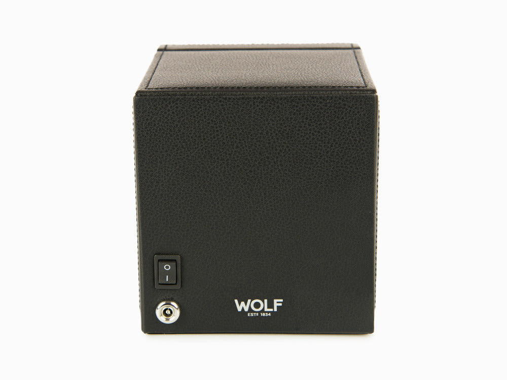 WOLF Cub Watch winder 1 Watch Black Vegan Leather 461103