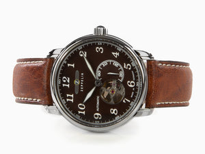 Zeppelin LZ 127 Graf Zeppelin Automatic Watch, Brown, 40 mm, 7666 